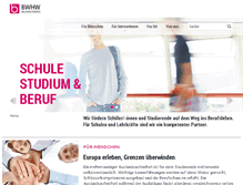 Tablet Screenshot of bwhw.de
